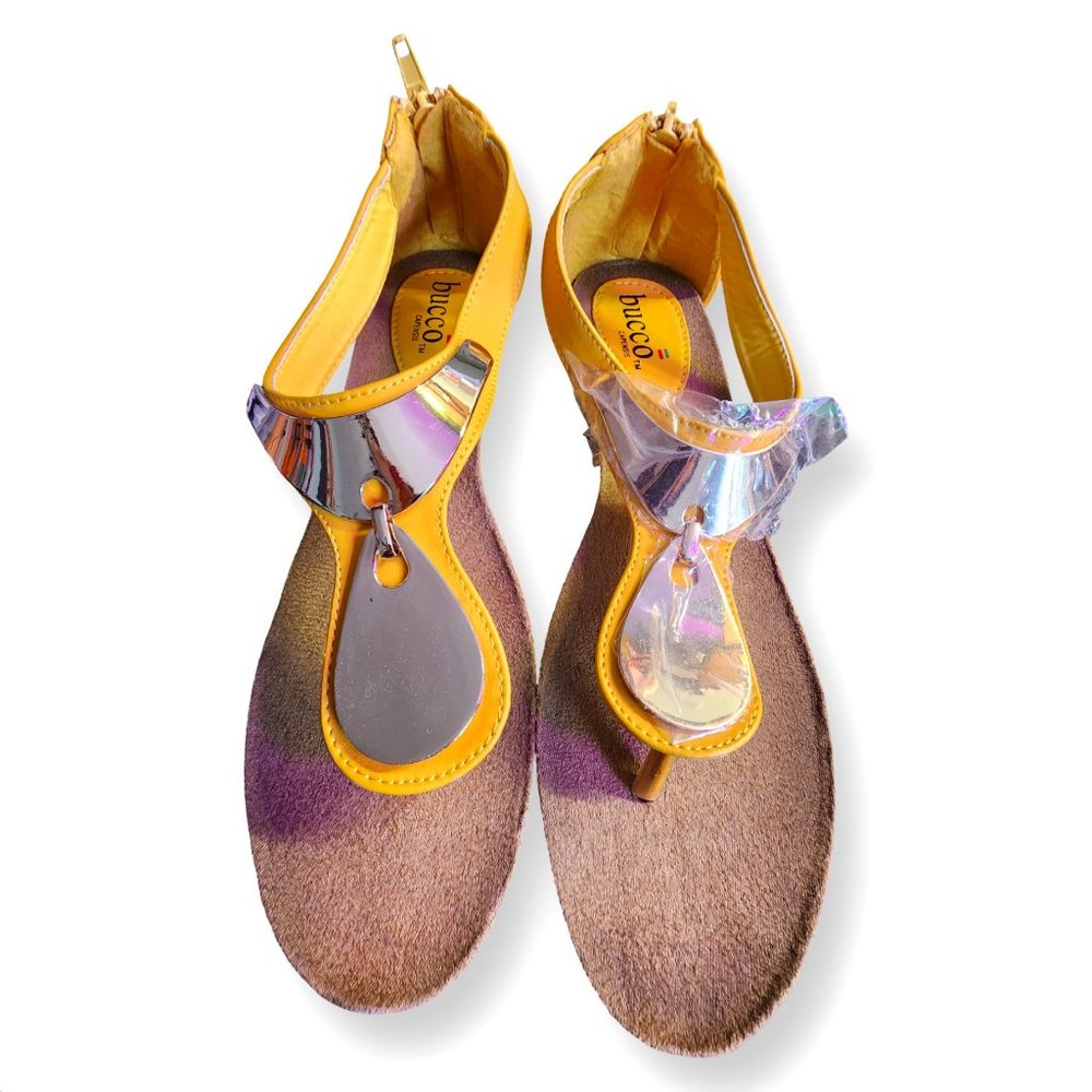 Bucco Capensis Demure Yellow Sandals